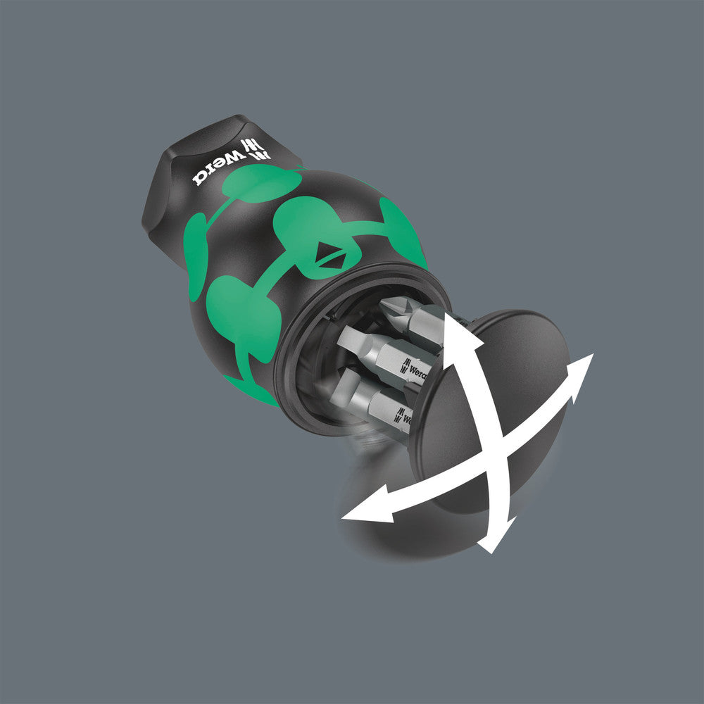 WERA 008878  -  KRAFTFORM KOMPAKT STUBBY SCREWDRIVER - Wise Line Tools