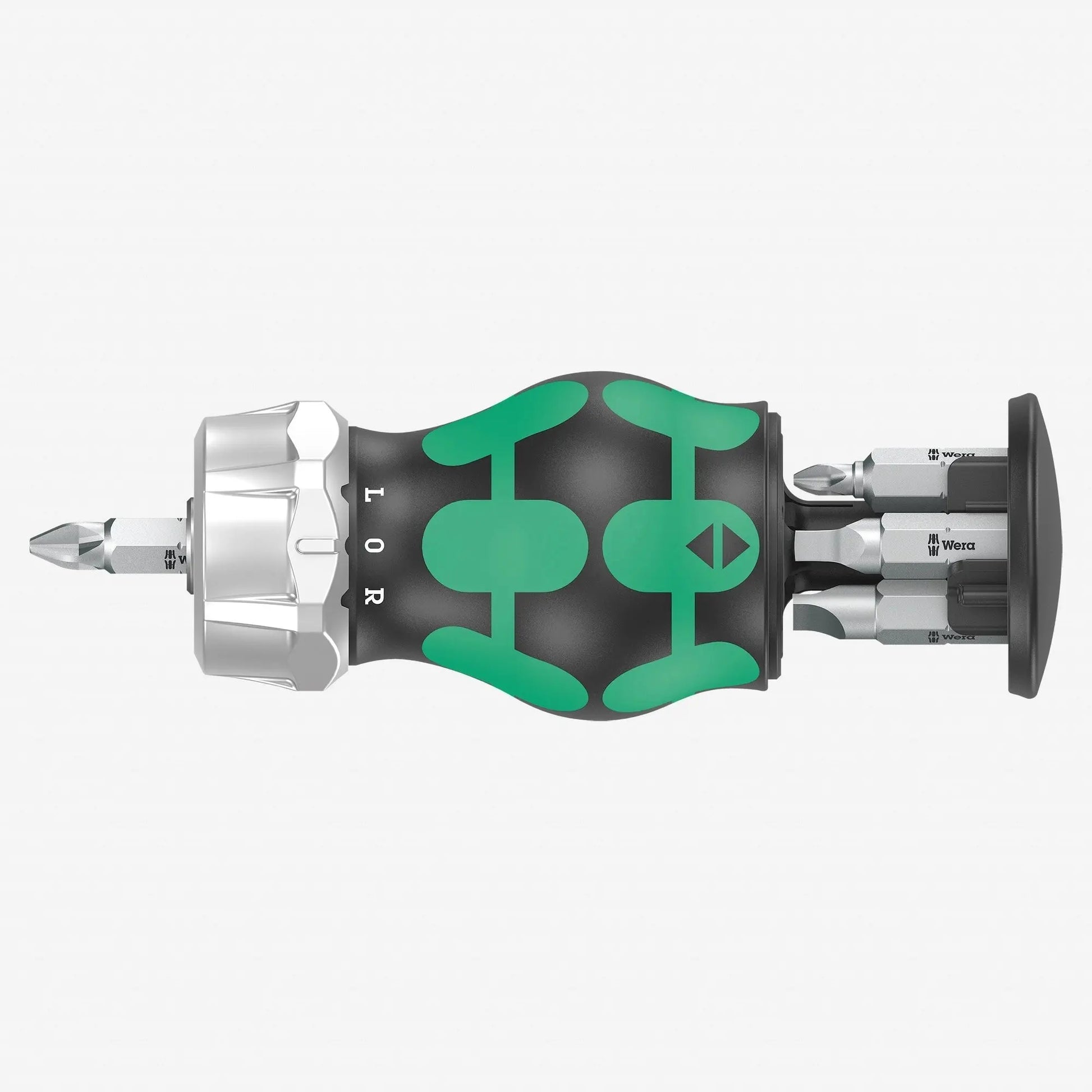 WERA 008886  -  KRAFTFORM KOMPAKT STUBBY SCREWDRIVER-Ratcheting WERA