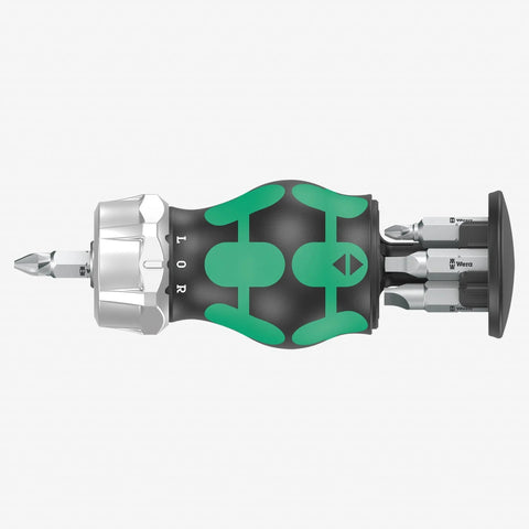 WERA 008886  -  KRAFTFORM KOMPAKT STUBBY SCREWDRIVER-Ratcheting WERA
