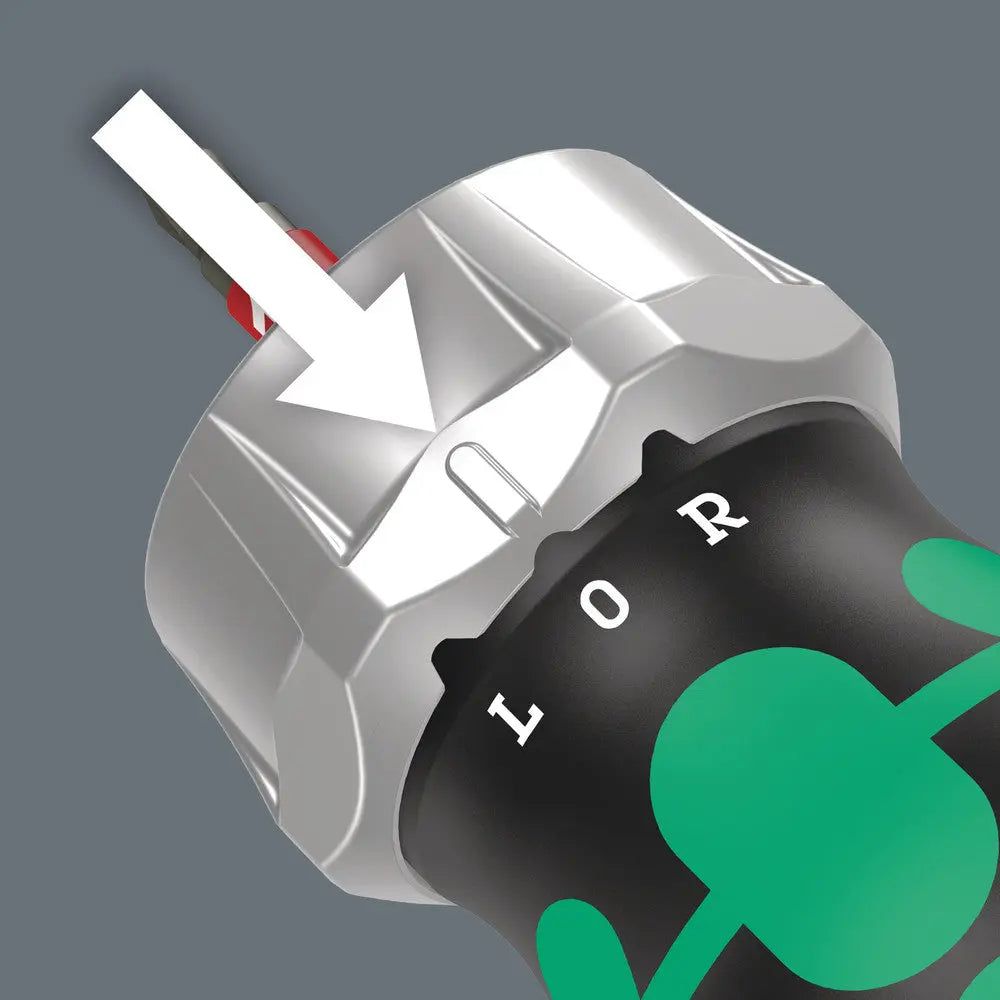 WERA 008886  -  KRAFTFORM KOMPAKT STUBBY SCREWDRIVER-Ratcheting WERA