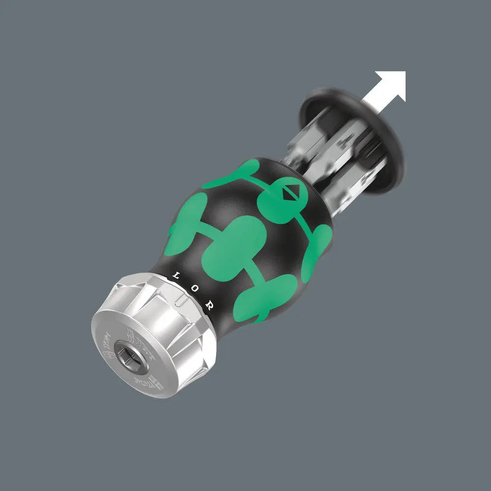 WERA 008886  -  KRAFTFORM KOMPAKT STUBBY SCREWDRIVER-Ratcheting WERA