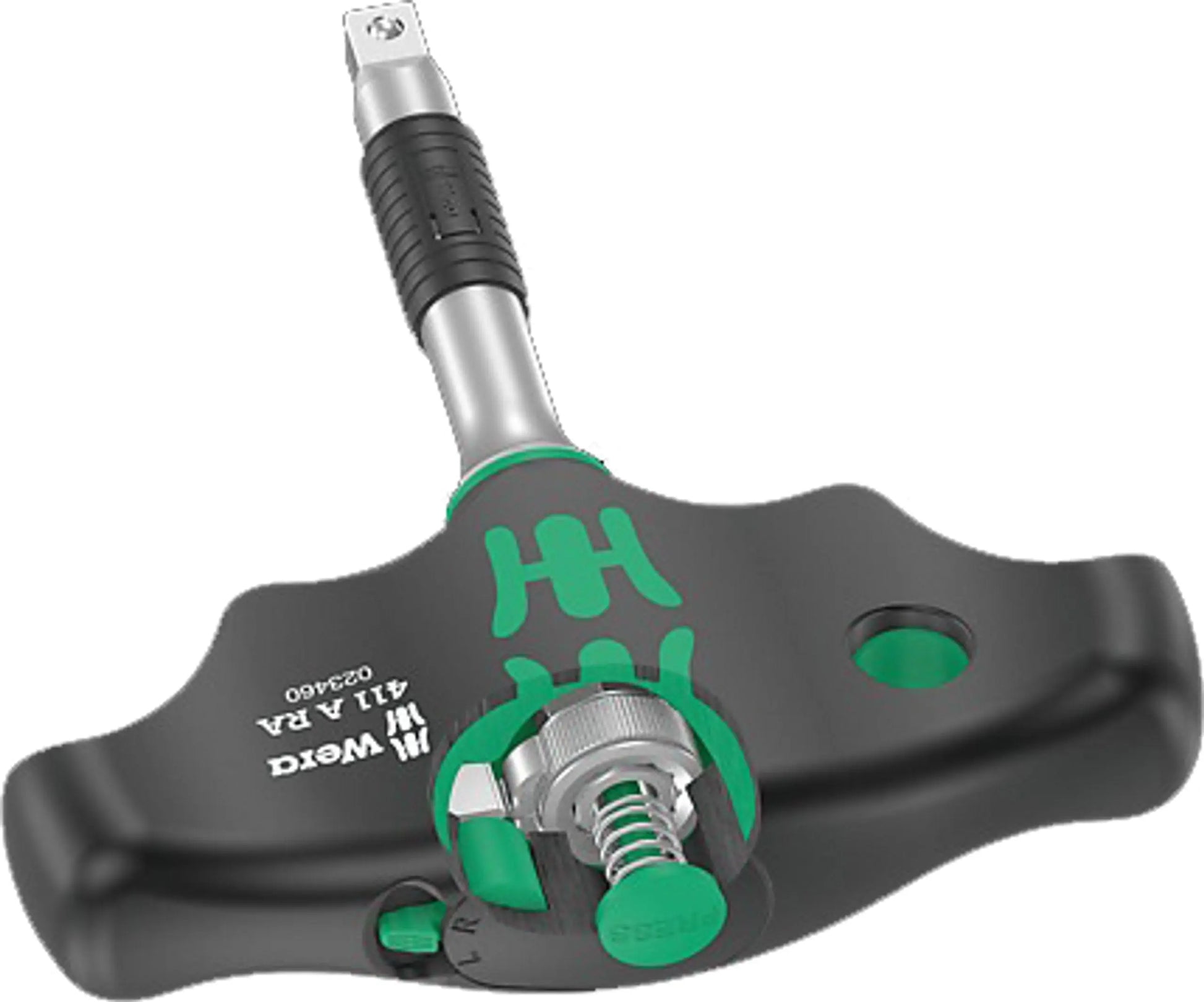 WERA-023460 1/4" Drive 411 RA T-Handle W/ Ratchet Function WERA