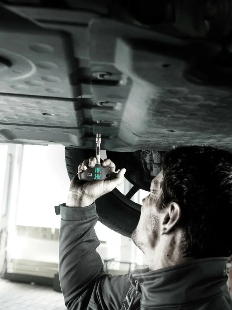 WERA-023460 1/4" Drive 411 RA T-Handle W/ Ratchet Function WERA