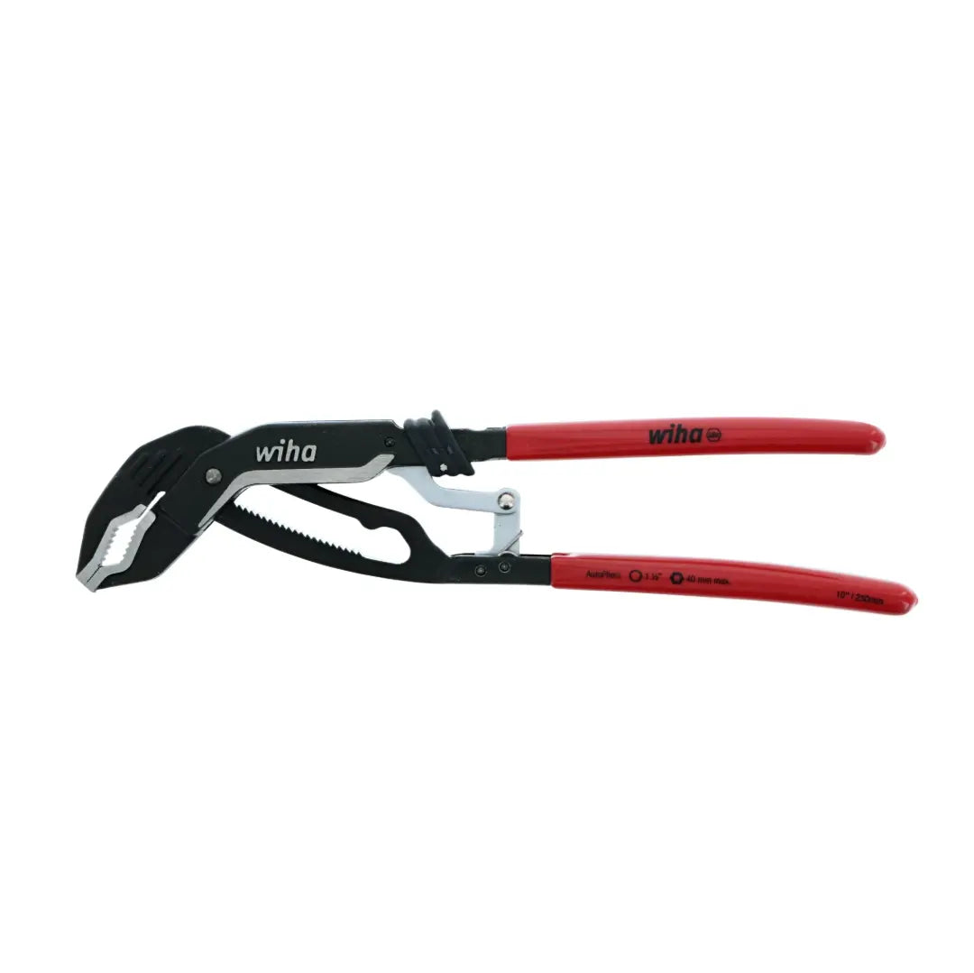 WIHA WIH-32637 - 10" Auto Grip V-Jaw Tongue & Groove Pliers WIHA