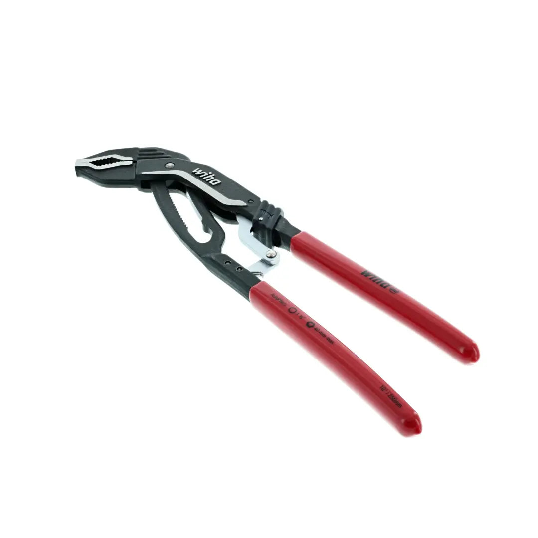 WIHA WIH-32637 - 10" Auto Grip V-Jaw Tongue & Groove Pliers WIHA
