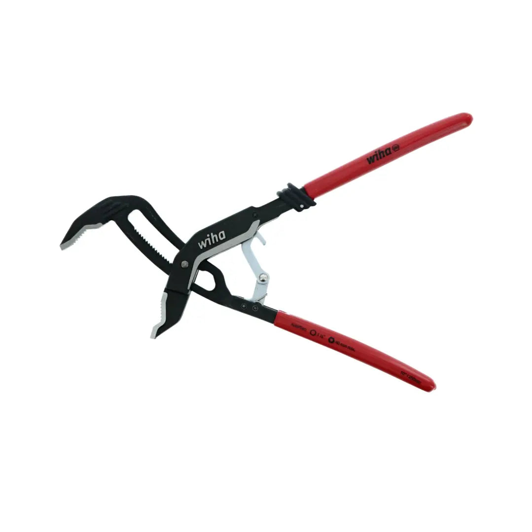 WIHA WIH-32637 - 10" Auto Grip V-Jaw Tongue & Groove Pliers WIHA