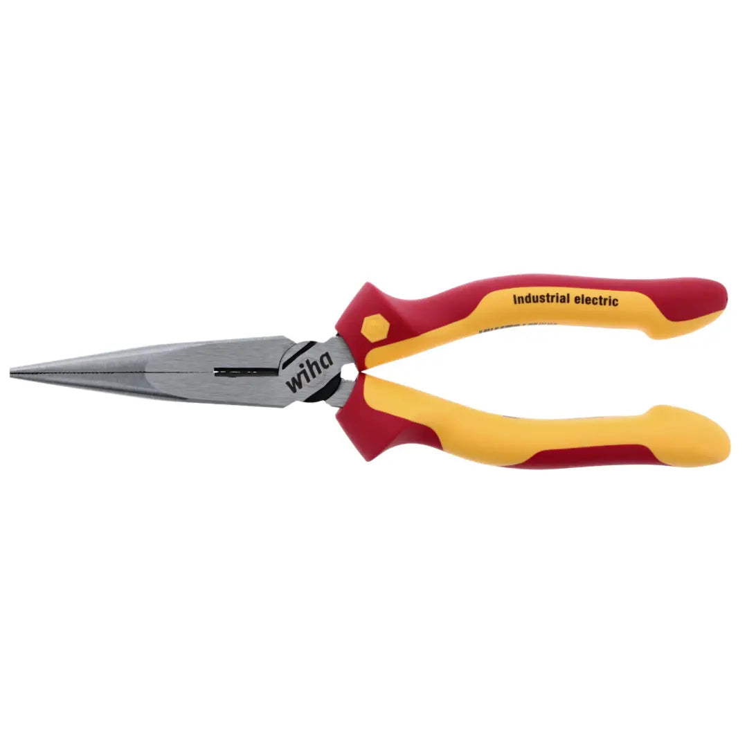 WIHA WIH-32923 - 8" Insulated Long Nose Pliers with Cutter WIHA
