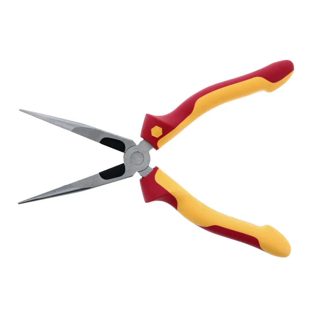 WIHA WIH-32923 - 8" Insulated Long Nose Pliers with Cutter WIHA