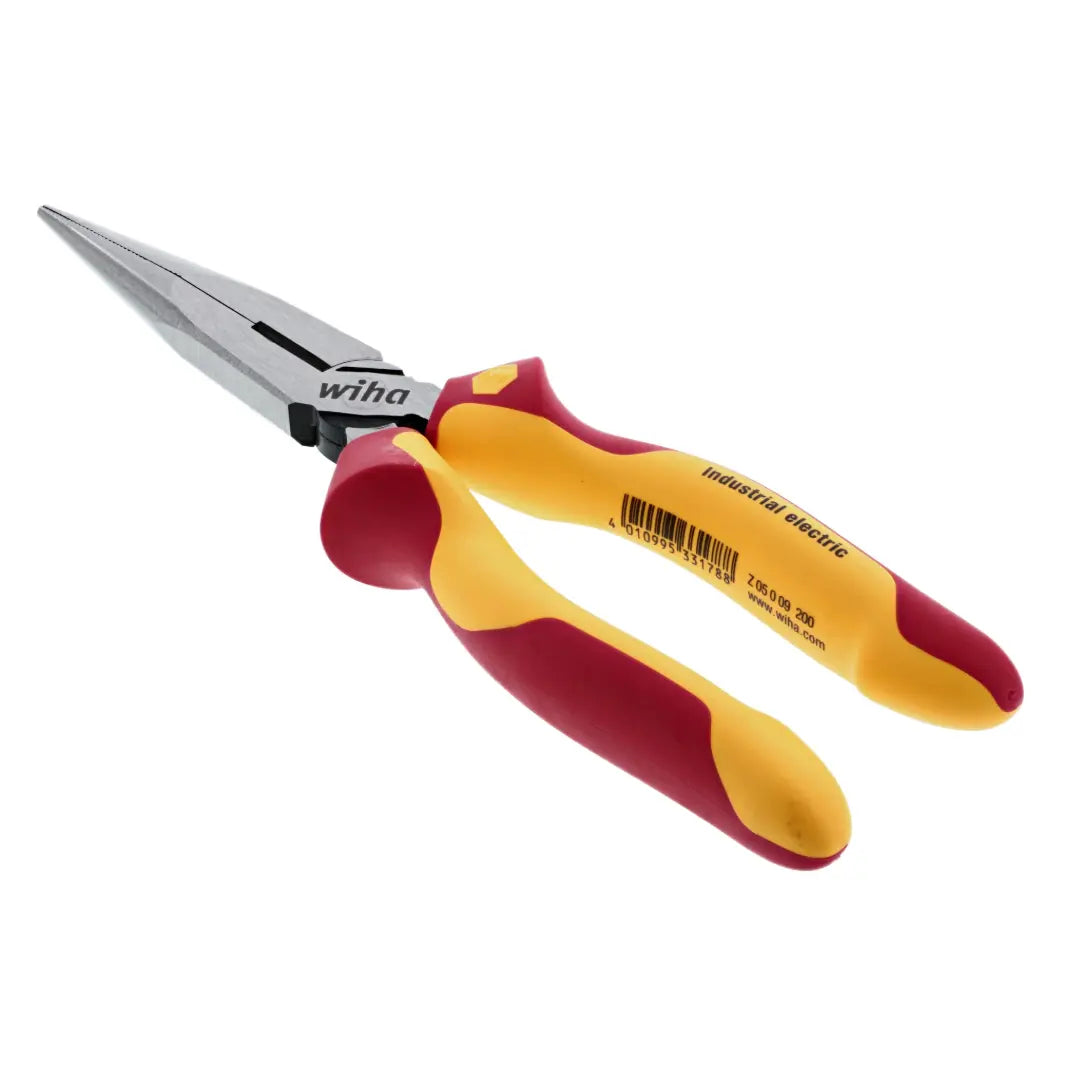 WIHA WIH-32923 - 8" Insulated Long Nose Pliers with Cutter WIHA