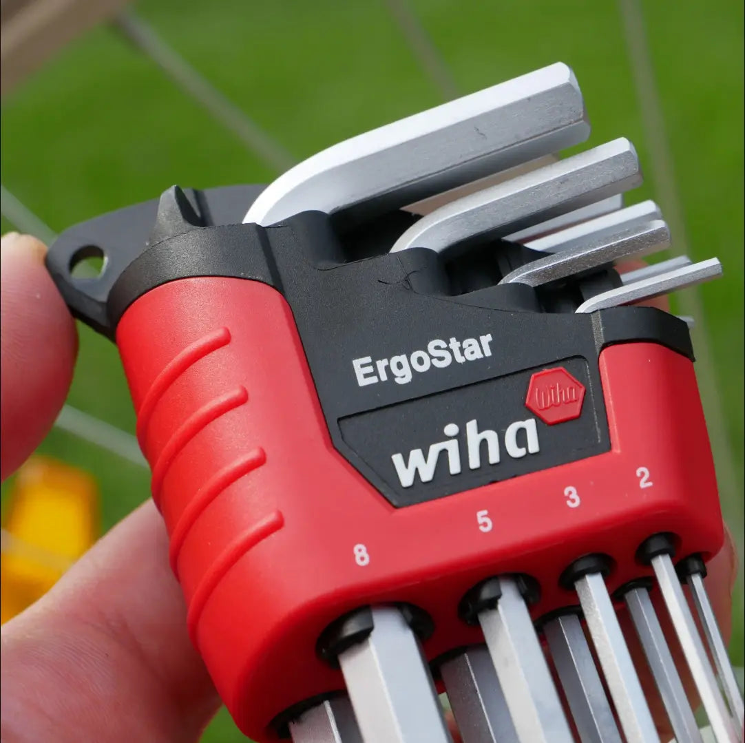 WIHA WIH-66990 - 9pc MagicRing Metric Ball End Hex Key Set WIHA