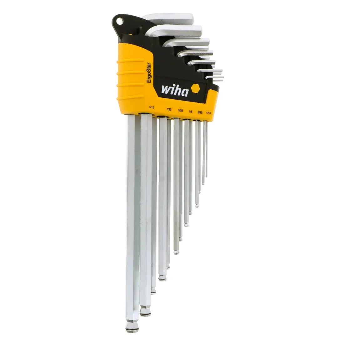 WIHA WIH-66991 - 13pc MagicRing SAE Ball End Hex Key Set WIHA