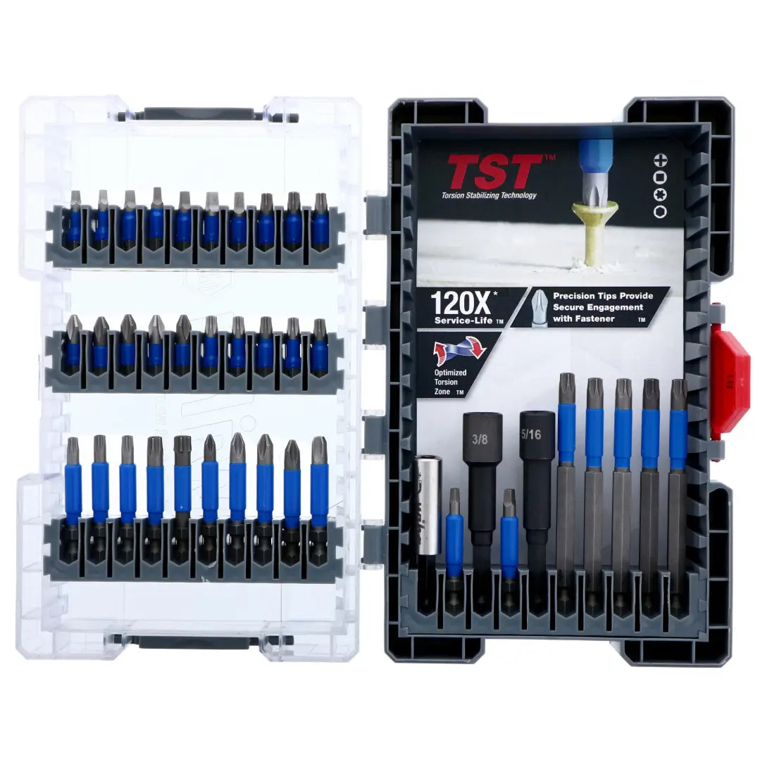WIHA WIH-70297 - 40pc Terminator Blue Impact Bit Set WIHA