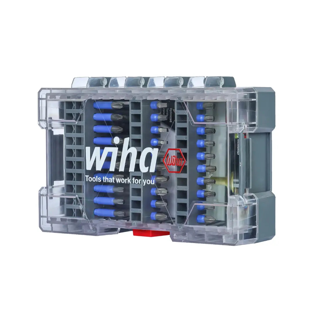 WIHA WIH-70297 - 40pc Terminator Blue Impact Bit Set WIHA