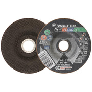 Walter 15L516  -  5" X 7/8 - 60 GRIT  FLEXCUT Grinding Wheels - Wise Line Tools