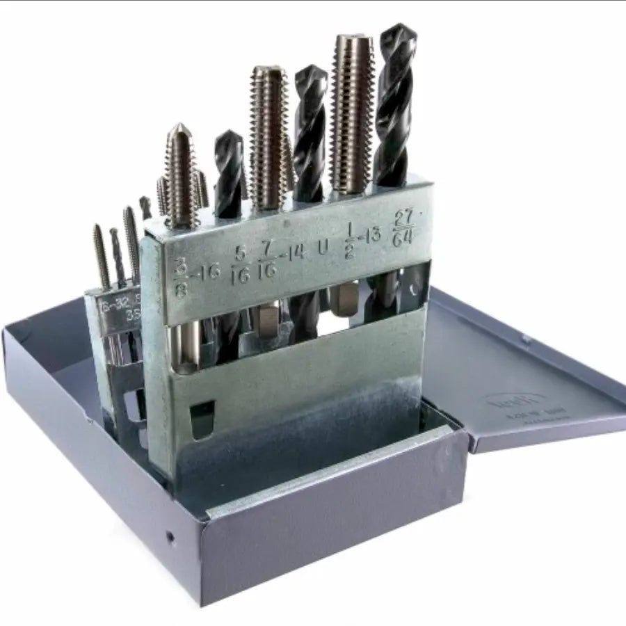 Walter 18pc Drill and Tap Set - WAL-400NC2018 Drillco