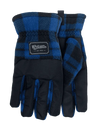 WATSON 9381P - Fleece Navidad Touchscreen Compatible Winter Glove, Blue