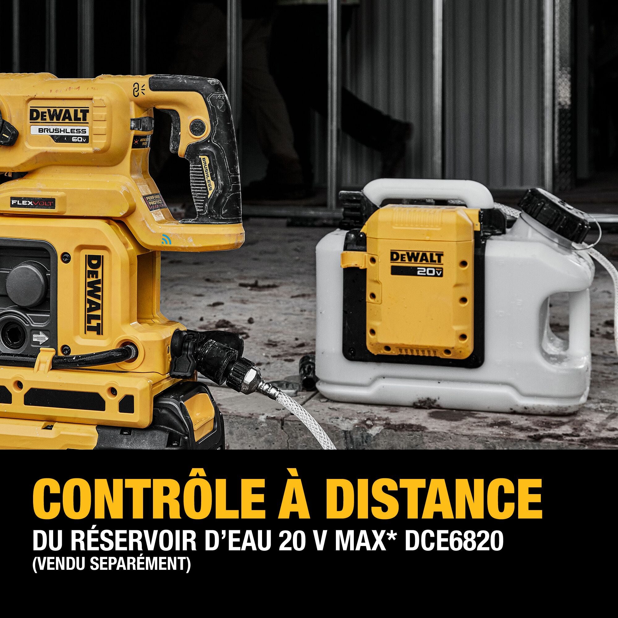 DEWALT DCPS150AG2 – POWERSHIFT 6-3/8 Zoll Kernbohrständer-Kit