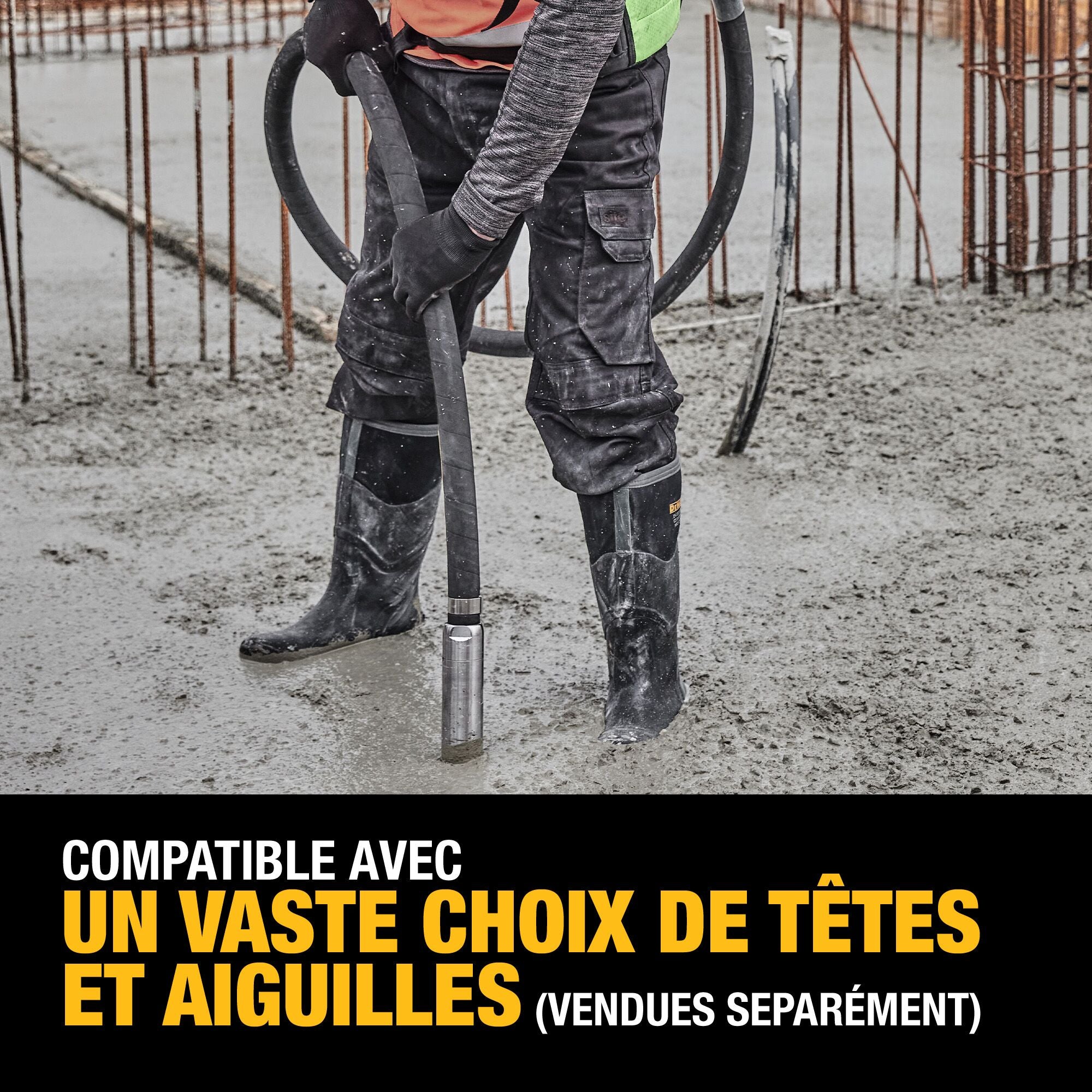 DEWALT DCPS310AG2 - Kit vibrateur à dos POWERSHIFT