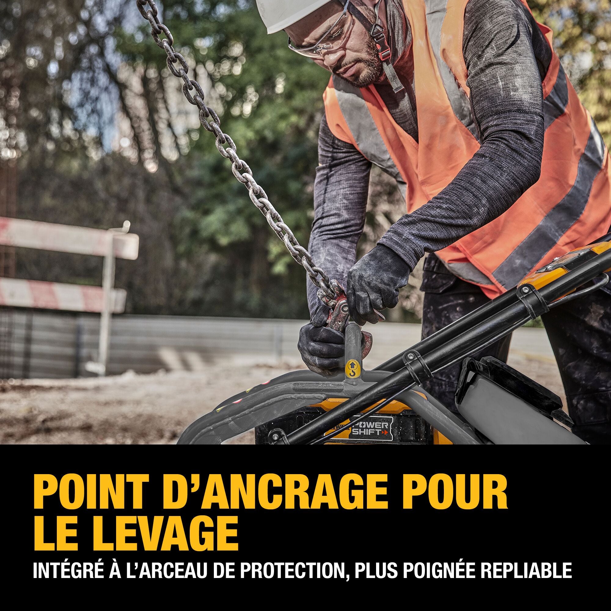 DEWALT DCPS7154AG2 - Kit de compacteur à plaque avant POWERSHIFT