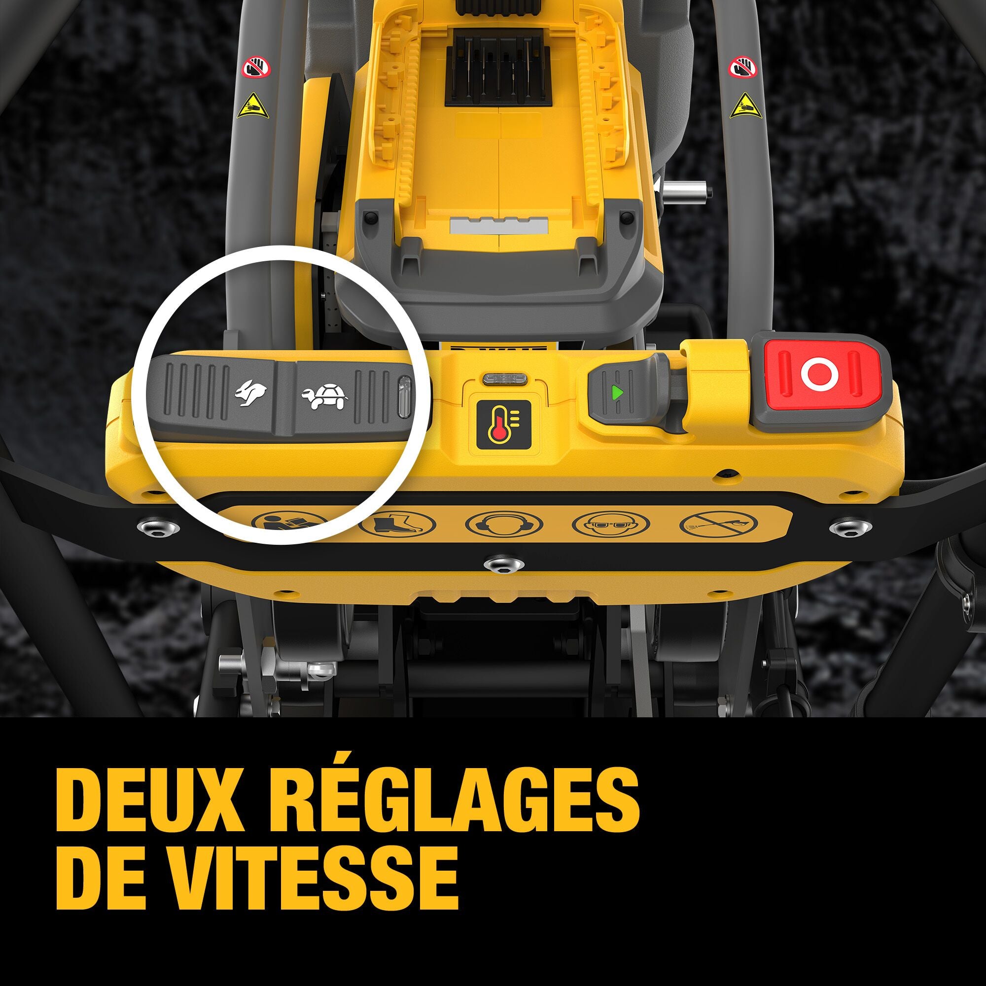 DEWALT DCPS7154AG2 - Kit de compacteur à plaque avant POWERSHIFT