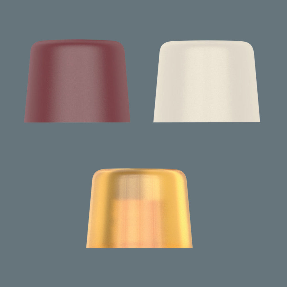 Wera 000310  -  #2 27mm Soft-Faced Hammer with Nylon Heads - Wise Line Tools