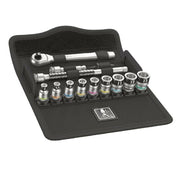 Wera 003756  -  8100 SA 12 HF Zyklop Metal Ratchet Set push-through - Wise Line Tools