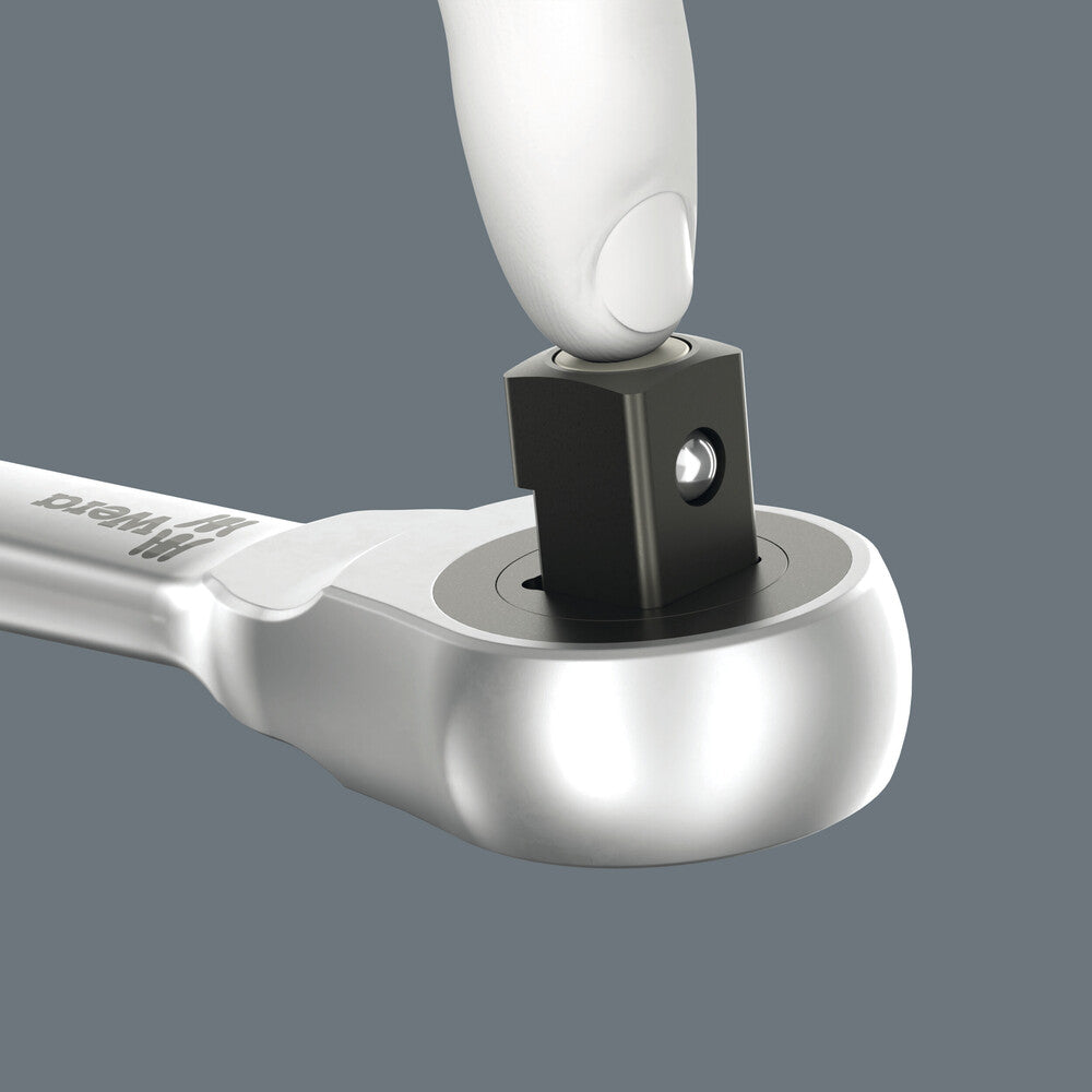 Wera 004033 Zyklop Ratchet 3/8" Drive w/ Push-Through Square - Wise Line Tools