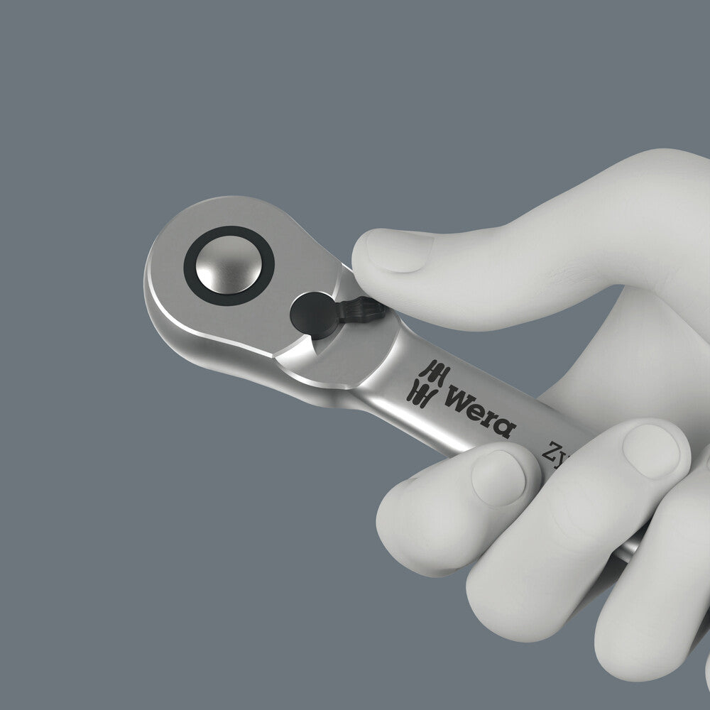 Wera  004048-   8100 SB 8 Zyklop Metal Ratchet Set with Switch Lever, 3/8" Drive - Wise Line Tools