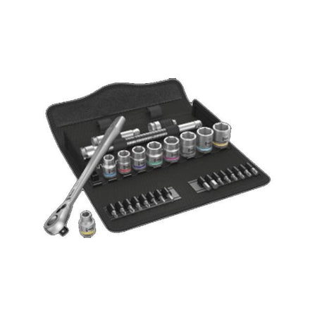 Wera 004051  -  Zyklop Switch 3/8" Drive SAE Socket Set - Wise Line Tools