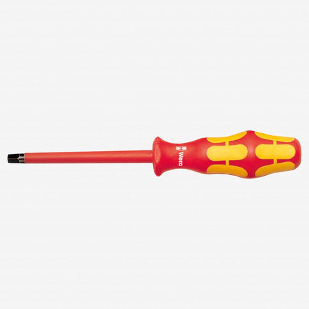 Wera 004781  -  Kraftform Plus Series 100 4" #2 Square 1000V VDE Screwdriver - Wise Line Tools
