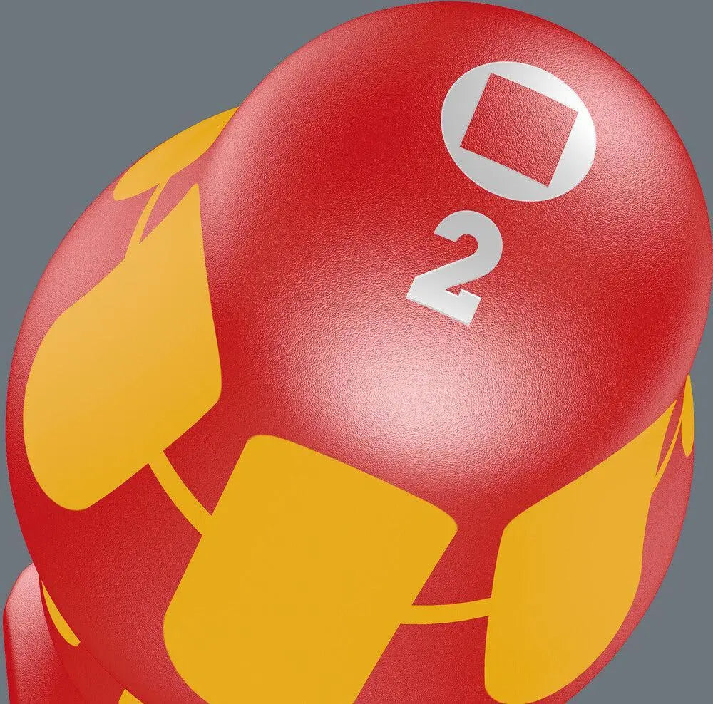 Wera 004782 Kraftform Plus VDE Square Screwdriver, #3 x 150mm - Wise Line Tools