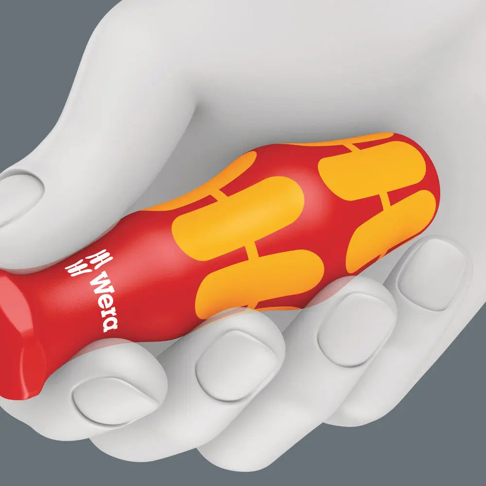 Wera 004782 Kraftform Plus VDE Square Screwdriver, #3 x 150mm - Wise Line Tools