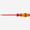 WERA WER-006120 - Kraftform Plus Series 100 5" 5.5mm 1000V VDE Insulated Slotted Screwdriver