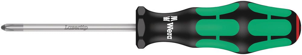 Wera 008710  -  Kraftform Series 300 3-1/8" PH1 Phillips Screwdriver - Wise Line Tools