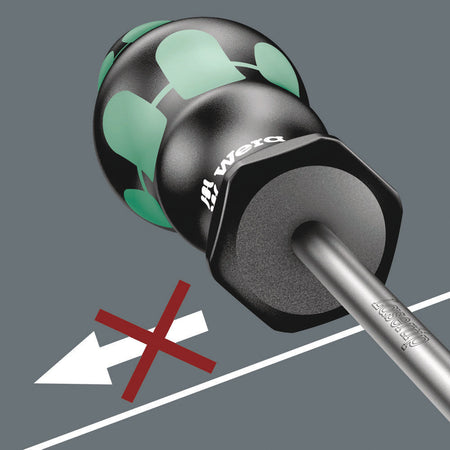 Wera 008720  -  PH #2 x 100mm Kraftform Plus Phillips Screwdriver - Wise Line Tools