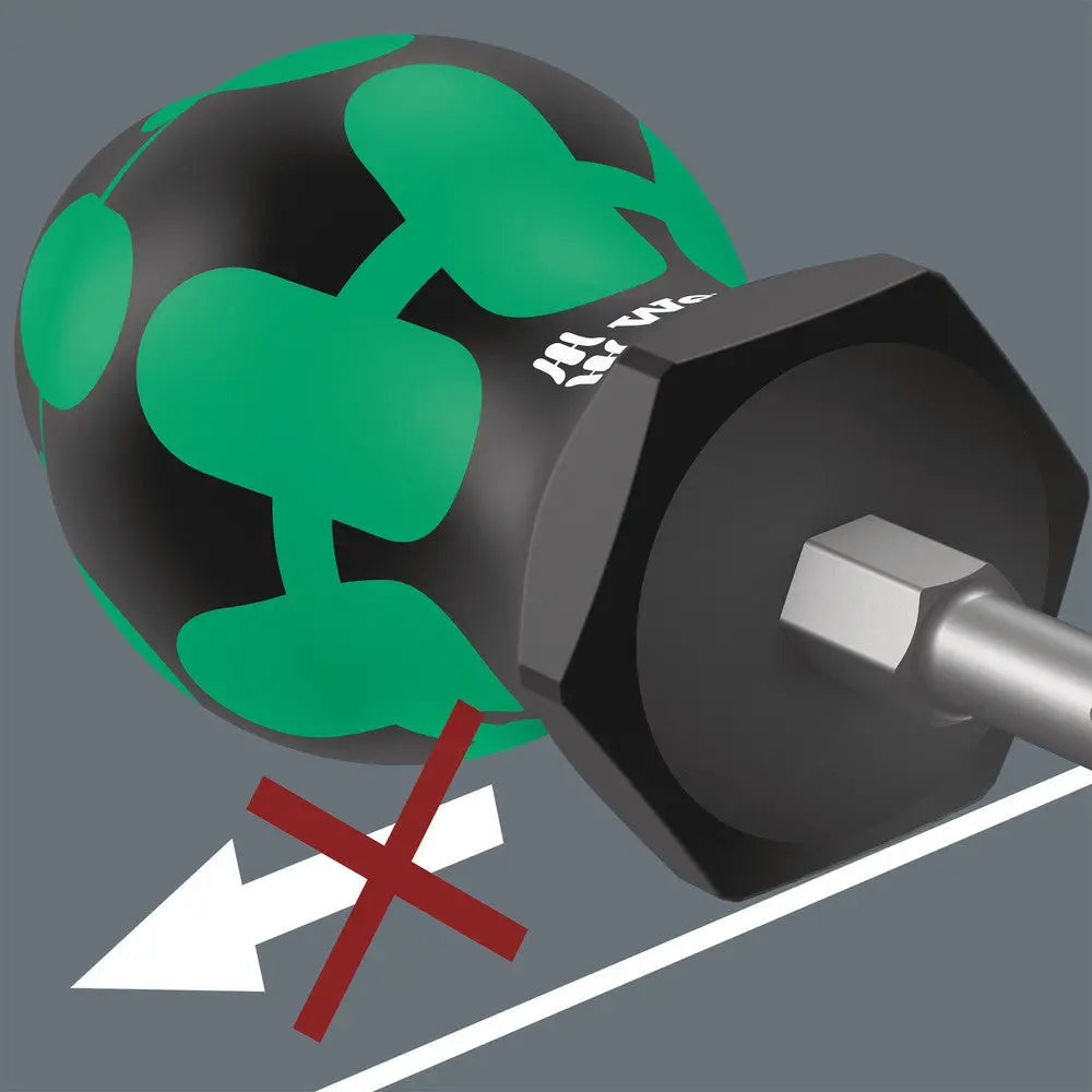 Wera 008843 Stubby 6.5 x 25mm Slotted Screwdriver - Wise Line Tools