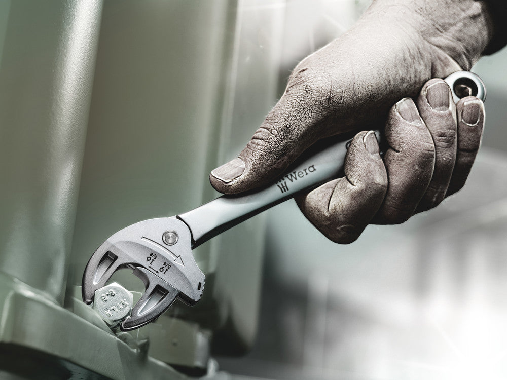 Wera 020101 -  6004 Joker L Self-Setting Wrench 16 - 19mm (5/8 - 3/4") - Wise Line Tools