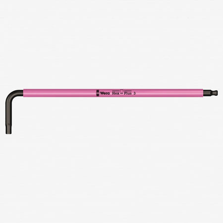Wera 022606 3 x 123mm Hex + Ball End Hex L-key - Wise Line Tools