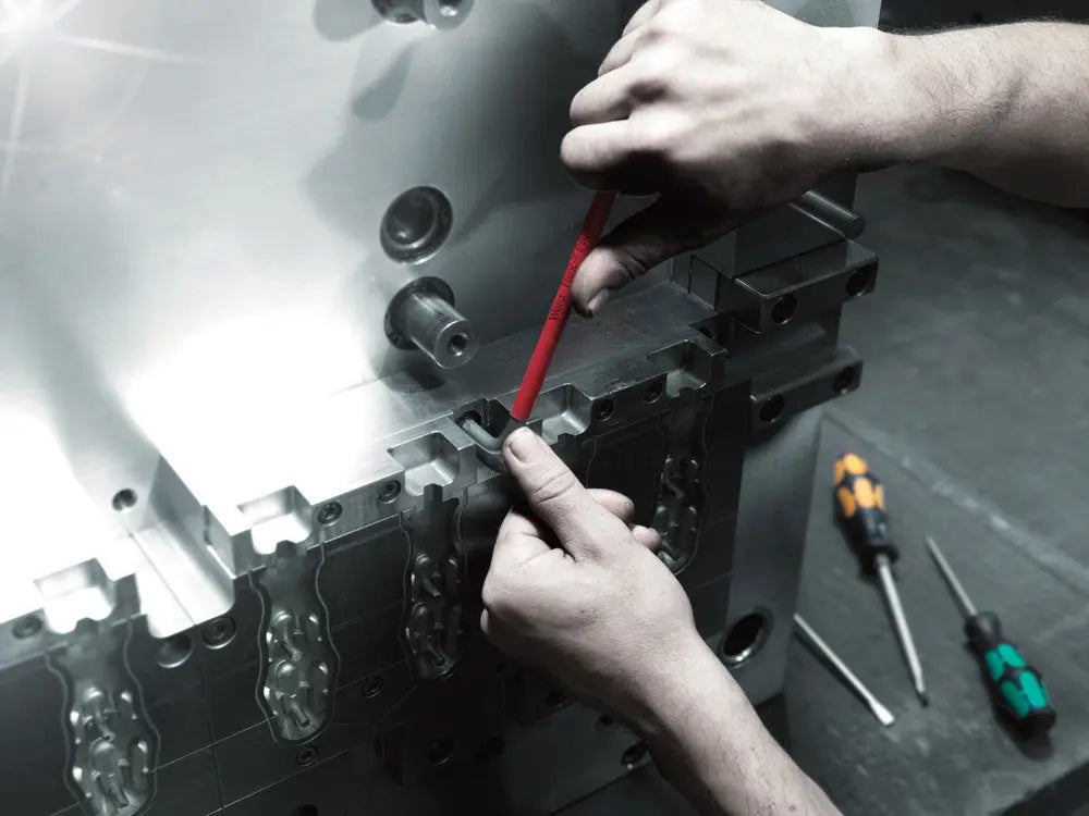 Wera 022606 3 x 123mm Hex + Ball End Hex L-key - Wise Line Tools