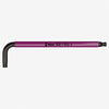 WERA WER-022614 - 8 x 195mm Hex + Ball End Hex L-key (Pink)