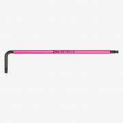 Wera 022632 1/8" x 123mm Hex + Ball End Hex L-key (Pink) WERA