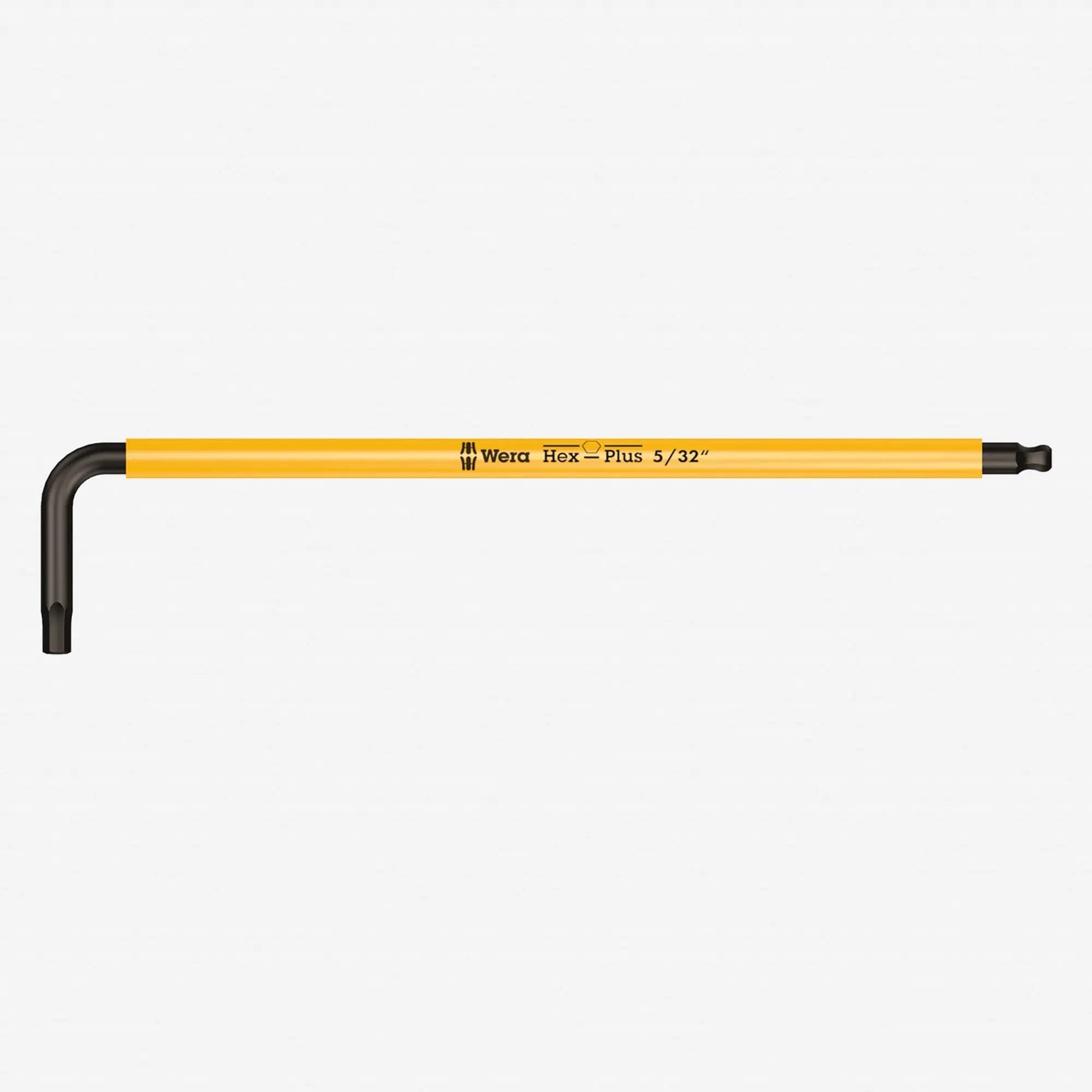 Wera 022633 5/32" x 137mm Hex + Ball End Hex L-key (Yellow) WERA