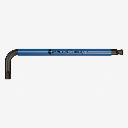Wera 022638 3/8" x 224mm Hex + Ball End Hex L-key (Blue) WERA