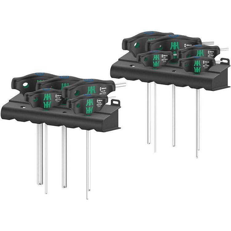 Wera 023451  -  454 10pc Imperial T-Handle Set - Wise Line Tools
