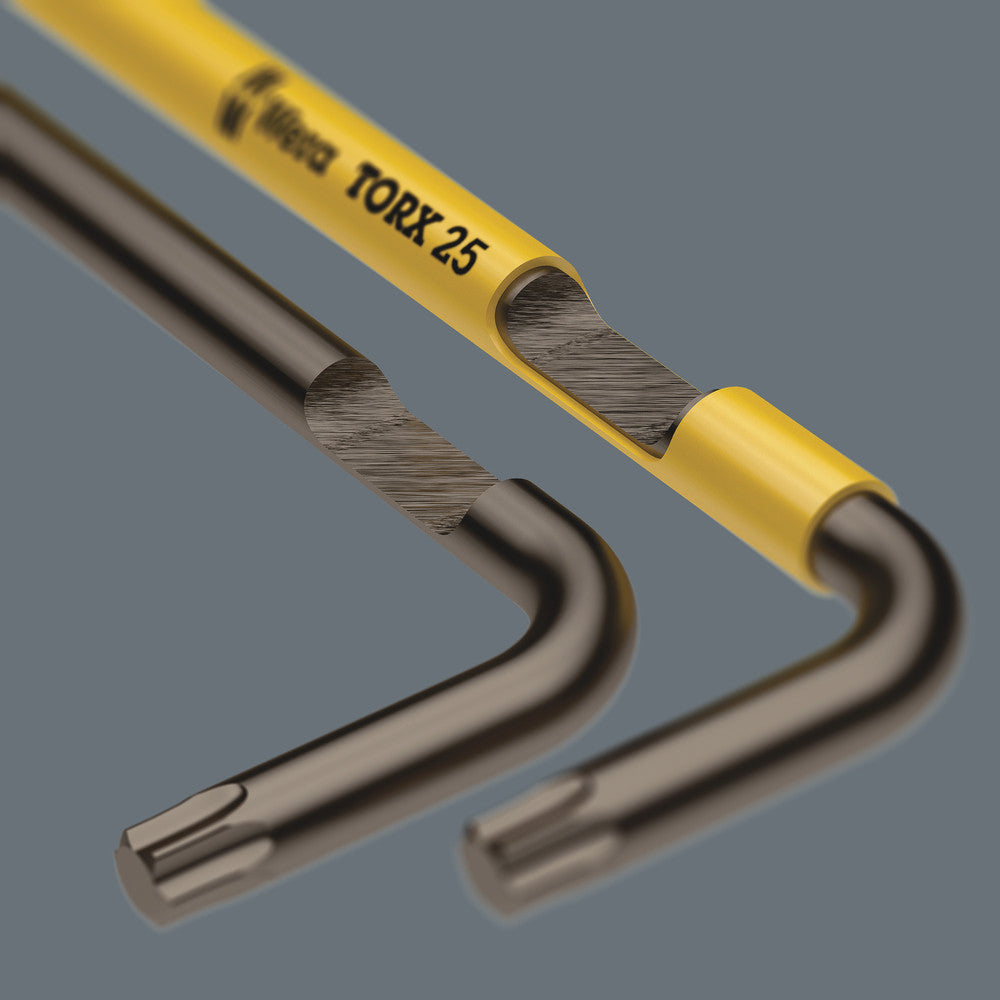 Wera 024179- 967/9 TX Multicolour HF 1 L-Key Set with Holding Function WERA