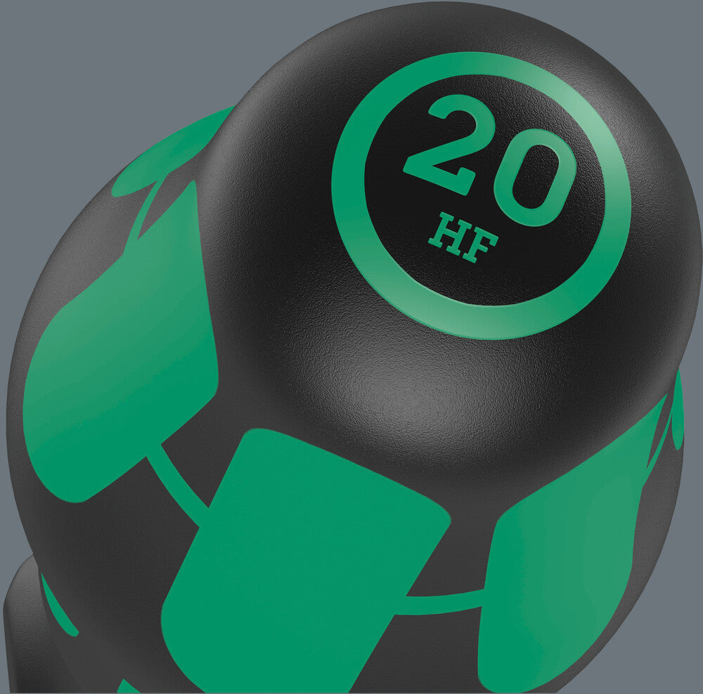 Wera 028050 T10 x 80mm Kraftform Plus Torx HF Screwdriver - Wise Line Tools