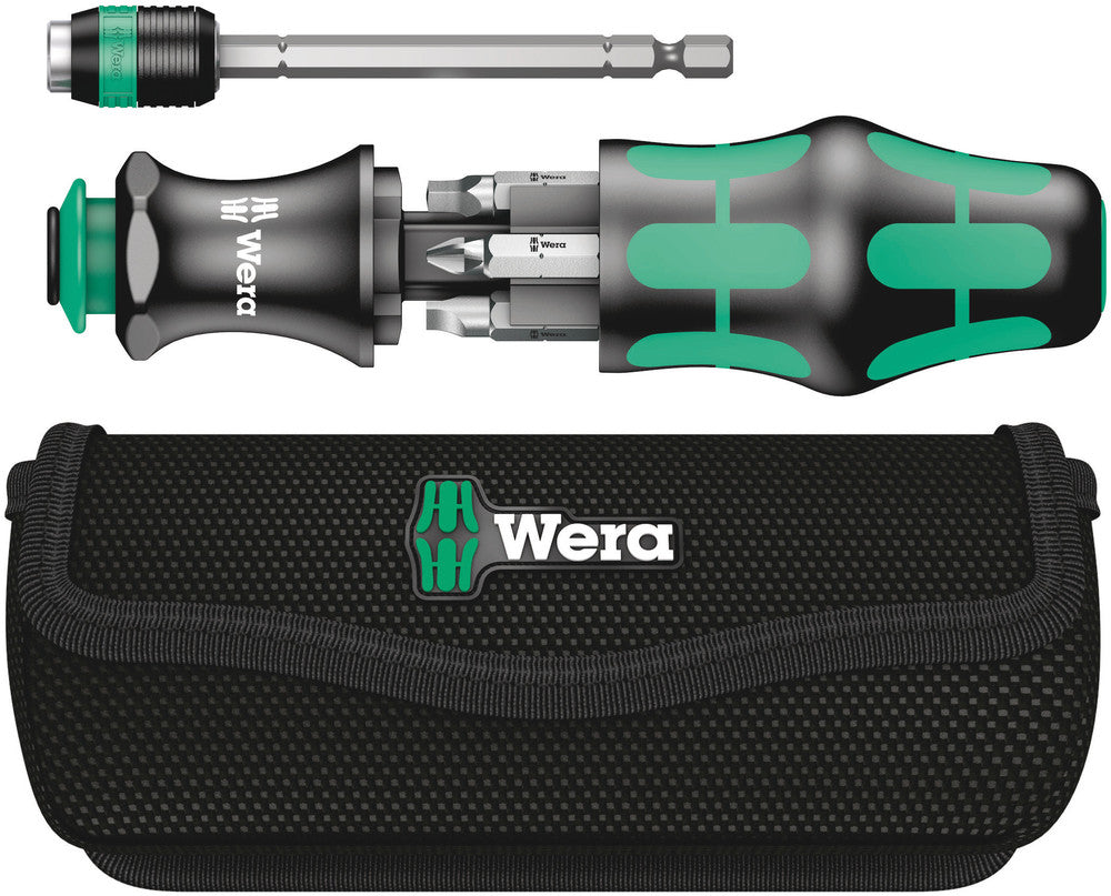 Wera 051025- Kraftform Kompakt 26 with Pouch - Wise Line Tools
