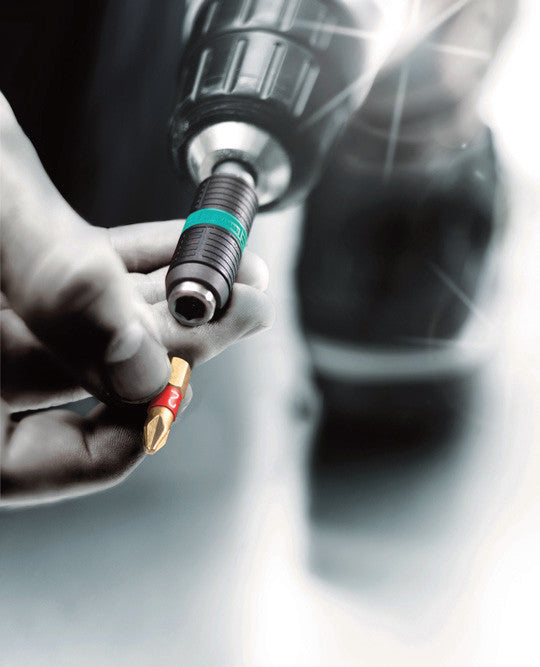 Wera 053923- 897/4 R Rapidaptor BiTorsion Universal Bit Holder - Wise Line Tools