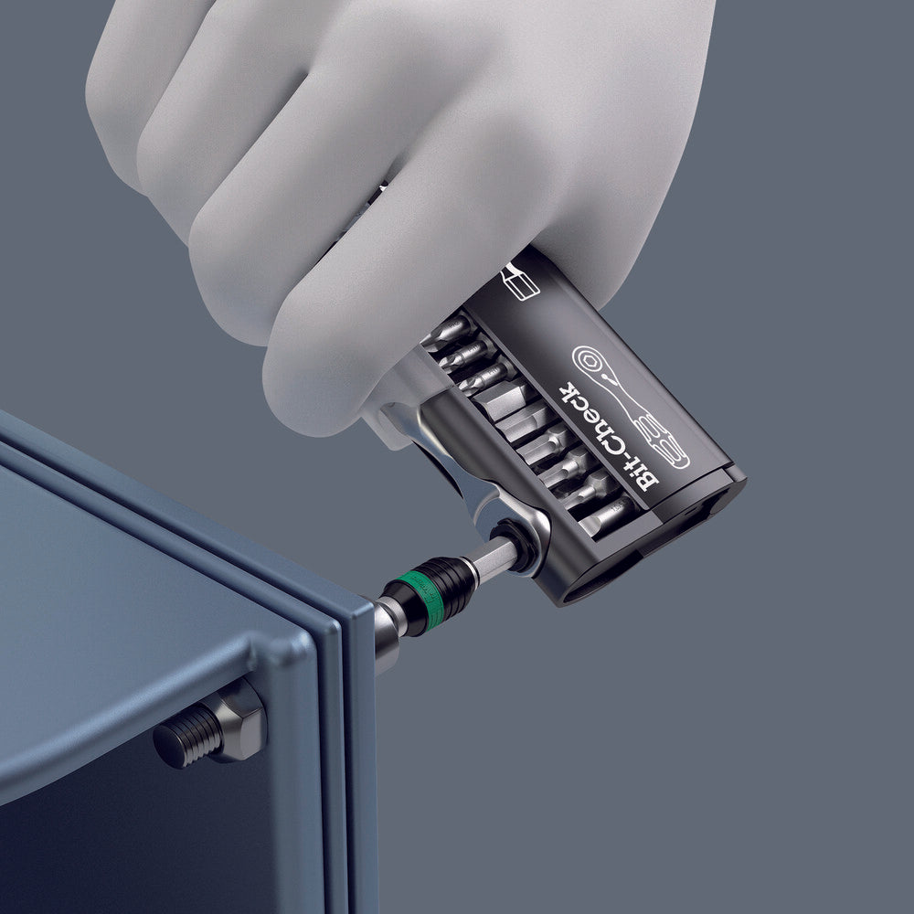 Wera 056491  -  Tool-Check Plus Bit Ratchet Set with Sockets - Imperial - Wise Line Tools