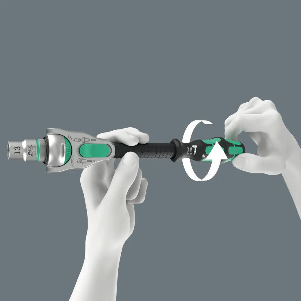 Wera 073261- 8000 B Zyklop Speed Ratchet with 3/8" drive WERA